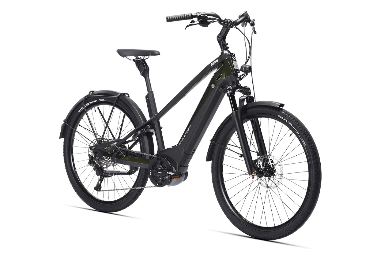 Vélo de Ville Électrique Sunn Urb Skal Shimano Deore 10V Noir – Image 2