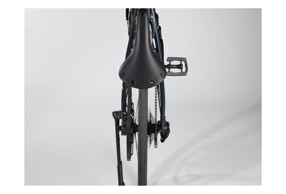 Vélo électrique hybride urbain Whatt TTMessenger Noir Jaune 2022 – Image 8