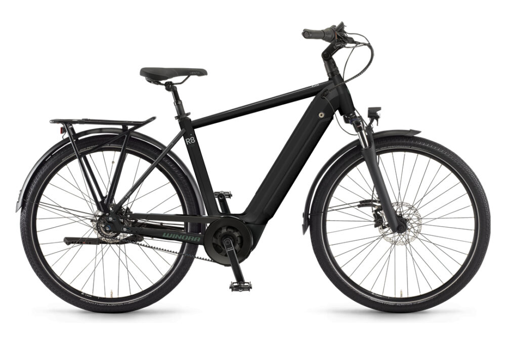 Winora Sinus R8f Gents Shimano Nexus 8V 625 Wh 650b Noir 2022