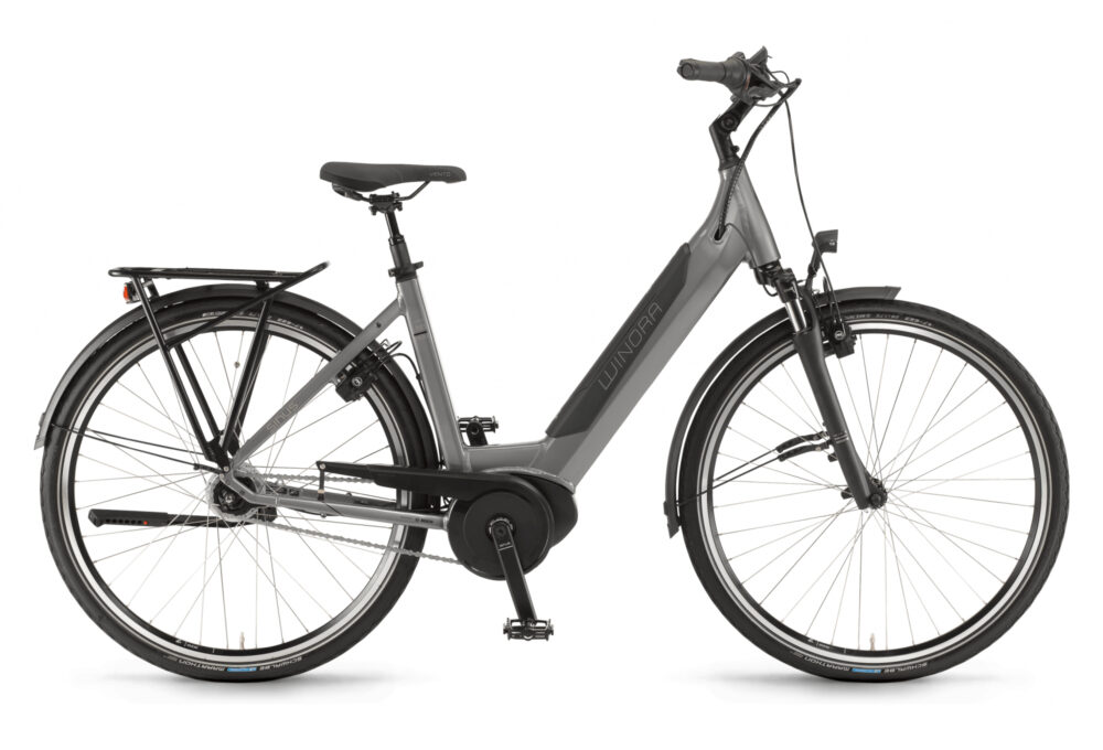 Winora Sinus iN8f Monotube 500 Wh 28'' Shimano Nexus 8V Gris 2021