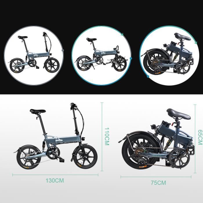Vélo électrique pliant ROKOO en alliage d'aluminium – Image 5