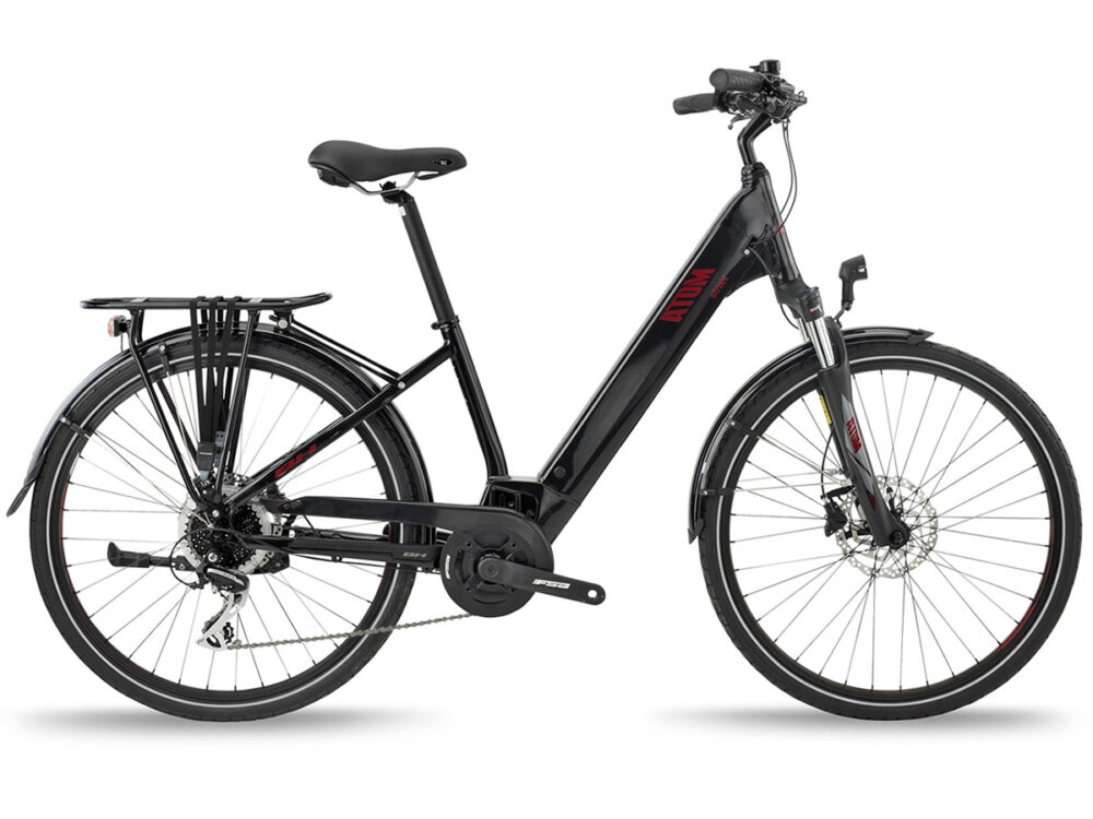 BH ATOM Street noir rouge 500Wh 2021