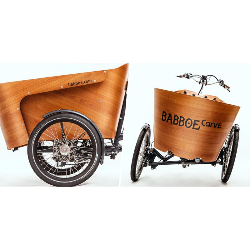 Vélo cargo électrique pendulaire Babboe Carve Mountain – Image 7