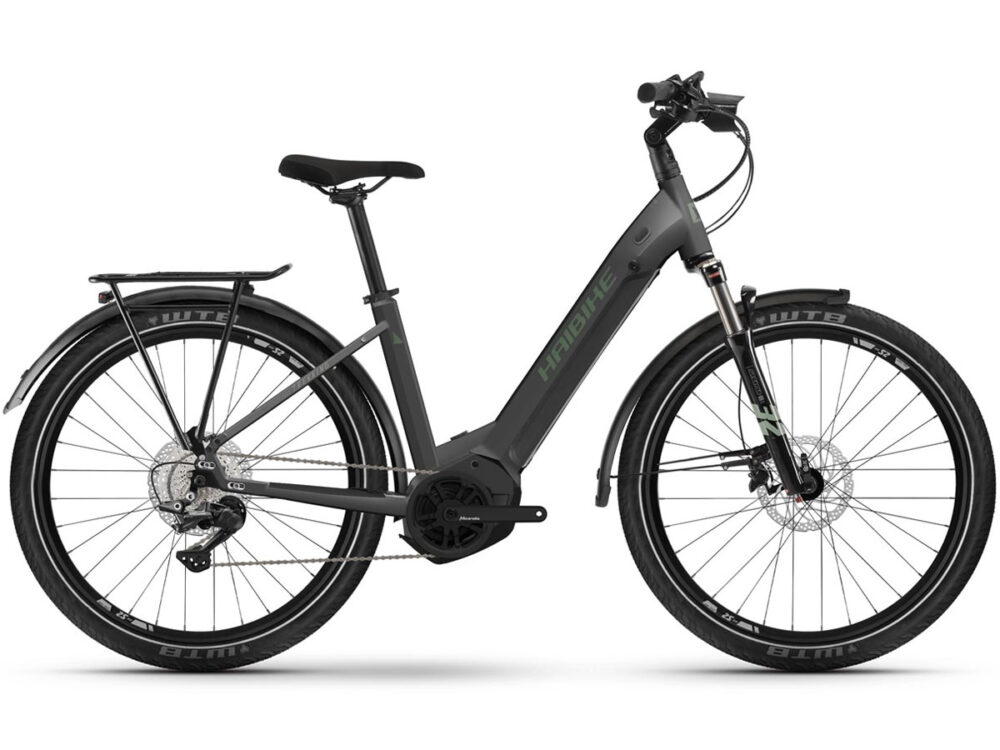 HAIBIKE Trekking 7 i630Wh Low Step anthracite/olive 2022