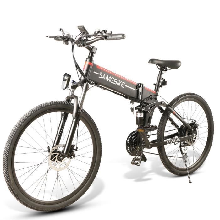 VTT électrique Pliant Homme SAMEBIKE LO 26'' 500W – Image 2