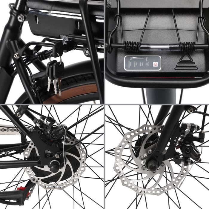 Vélo de ville électrique 26′ – Surpass – Image 5