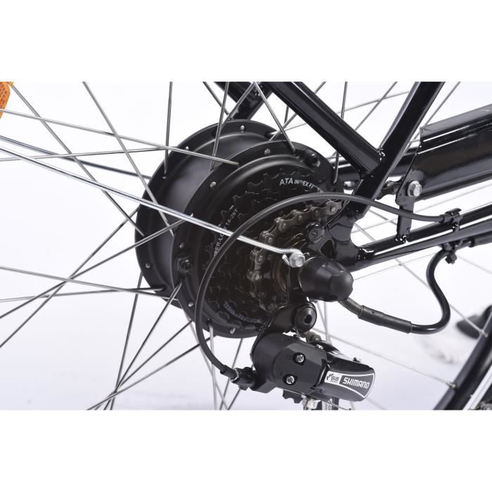 Vélo électrique de ville 26" - Femme - TVT E-WAY – Image 3