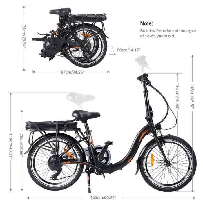 Vélo électrique Pliant FARREES EASY 20F054 – Image 4