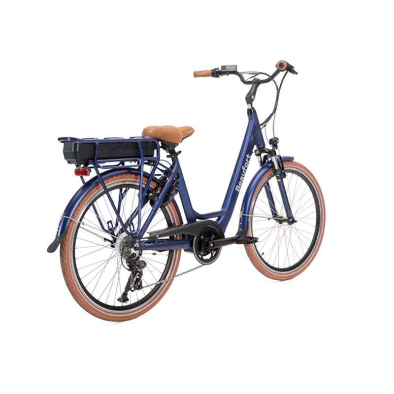 Vélo à assistance électrique BEAUFORT Bleu moteur central puissant – Image 2
