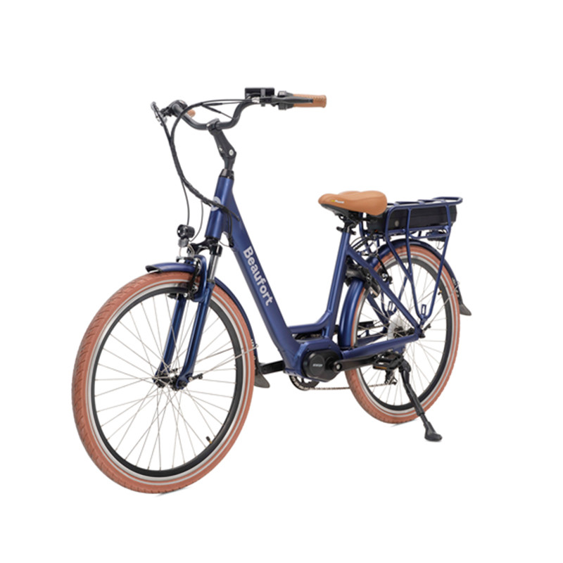 Vélo à assistance électrique BEAUFORT Bleu moteur central puissant – Image 5