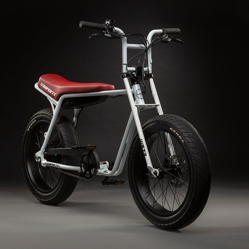Vélo de ville électrique SUPER73-ZG Blanc – Image 4