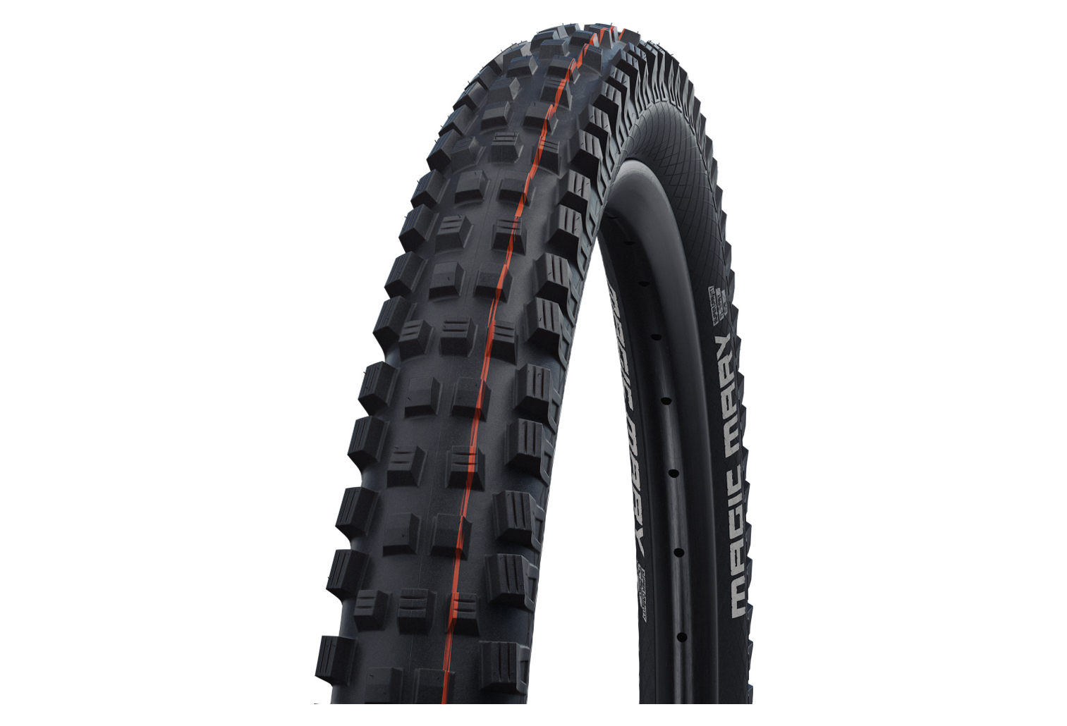 Pneu VTT Schwalbe Magic Mary 27.5'' Plus Tubeless Ready Souple SnakeSkin Super Trail Addix Soft E-25