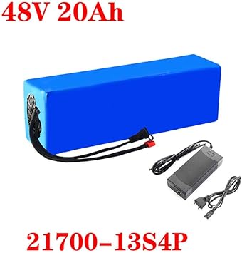 Batterie Lithium-ION 48V 20ah 18650 13S6P Batterie ebike 20A BMS Batterie 48v Batterie au Lithium pour vélo électrique Scooter électrique – Image 4