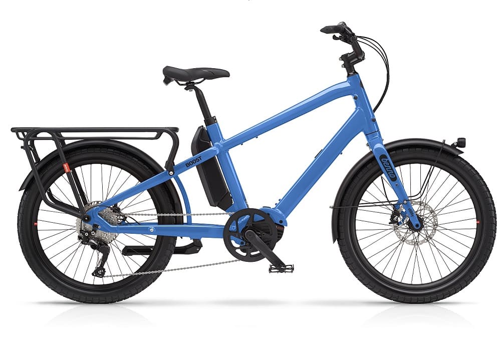 Benno Bikes Vélo Cargo Électrique 24" - BOOST E 10D CX - 2023 - Machine Blue