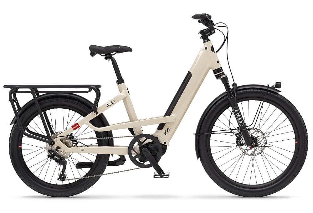 Benno Bikes Vélo Cargo Électrique - 46er 10D CX - 2023 - Bone Gray