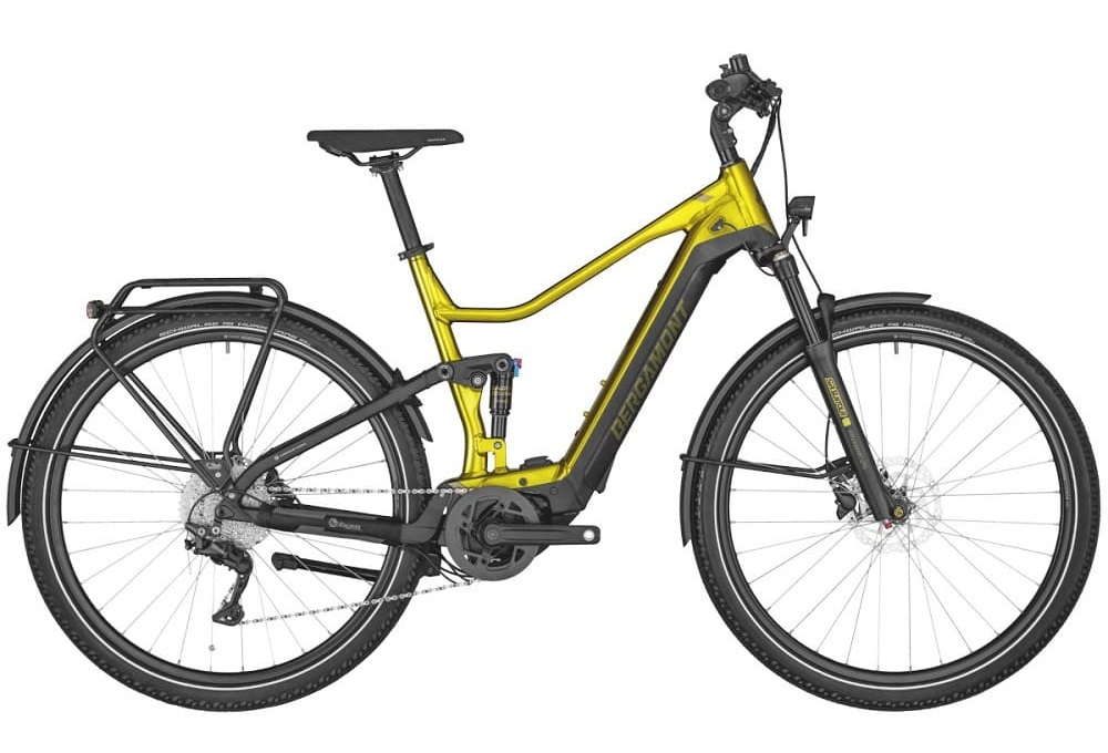 Bergamont E-HORIZON FS - VTC Électrique - 2022 - yellow gold