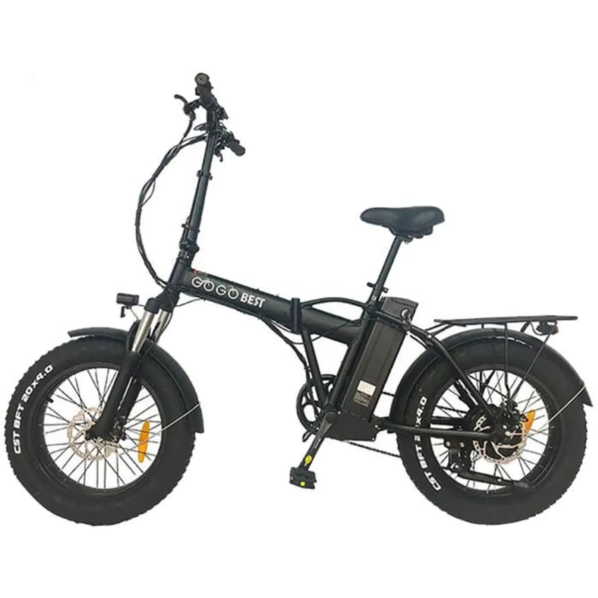 VTC électrique Moteur sans balais 1000W GOGOBEST GF300 Batterie 48V 12.5Ah Vitesse max 25km/h – Image 3