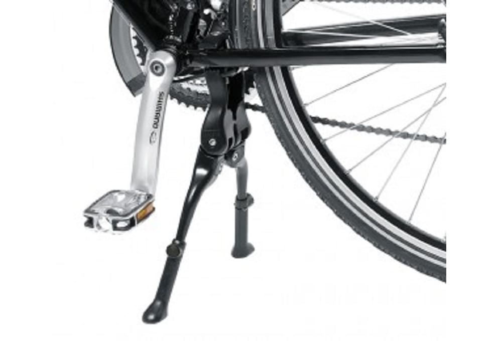 Humpert bequille double ergotec double flex noir 24-28' réglable alu