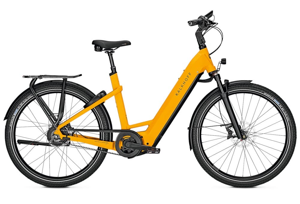 Kalkhoff IMAGE 7.B EXCITE+ Wave Vélo électrique à Accès bas 2023 mustardyellow matt