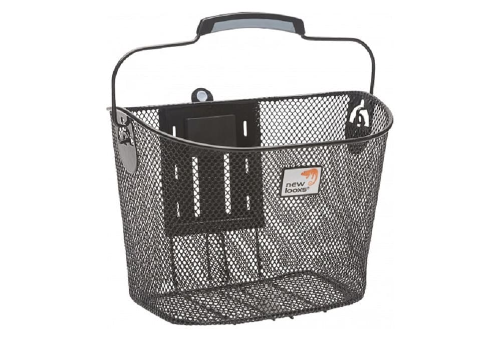 NEW LOOXS Panier À Vélo Toscane Smartlock 19 Litres 34 X 25 X 25 Cm - Noir