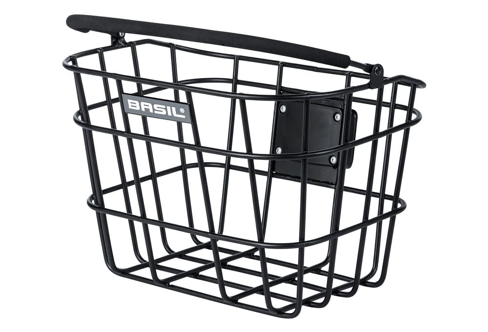 Panier de vélo avant Basil Bremen Alu BE / KF noir
