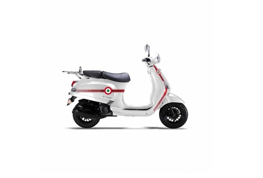 SCOOTER NECO AZZURO BLANC