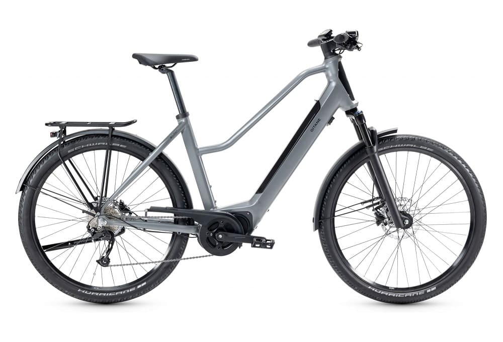 VTC Électrique Gitane G-Life XR 2 Shimano Alivio 9V 603 Wh 27.5" Gris Iridium 2023