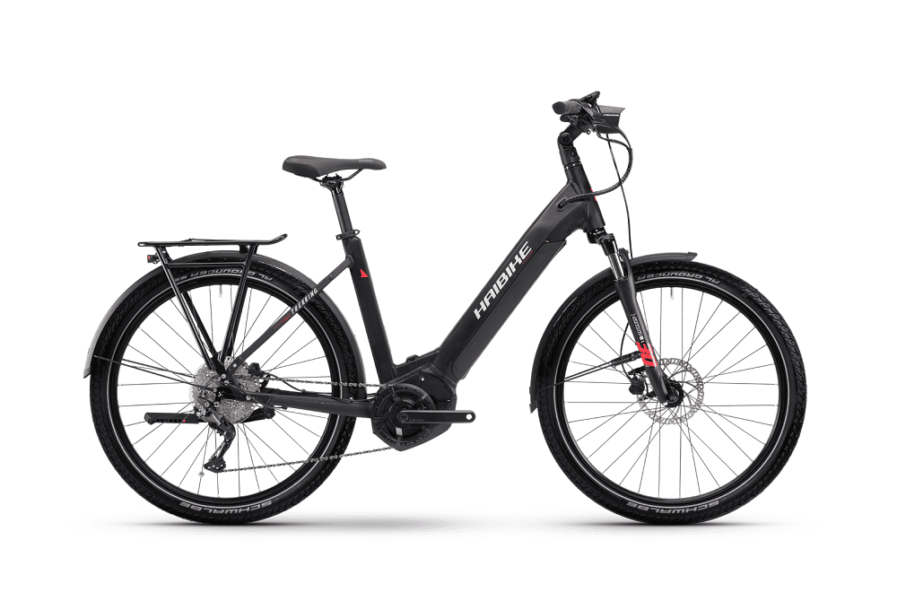 VTC Électrique Haibike TREKKING 6 LOW Gris – Image 2