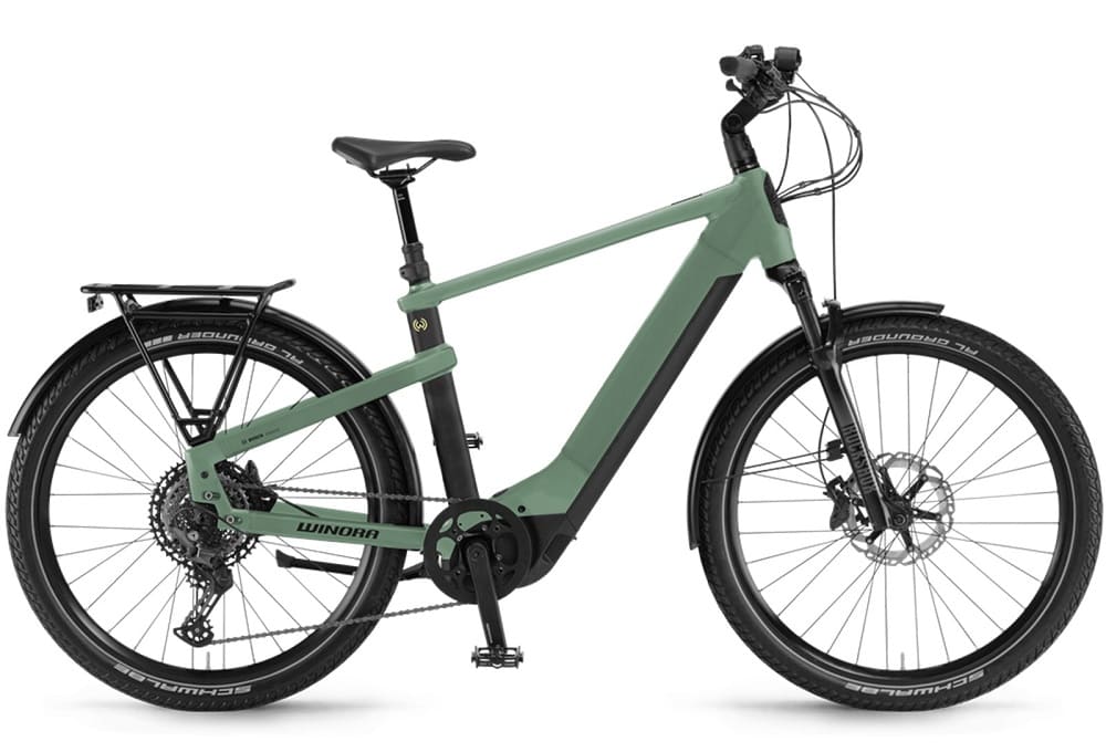 VTC électrique  WINORA Yakun 12 750WH Defender matt 2023