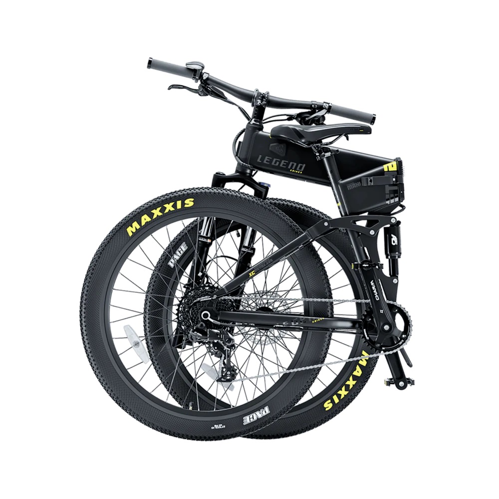 VTT Eléctrique Legend Etna VAE E-MTB Smart eBike 27 5 Double Suspension RockShox + KS Freins Disque Hydraulique Gris Titanium – Image 4