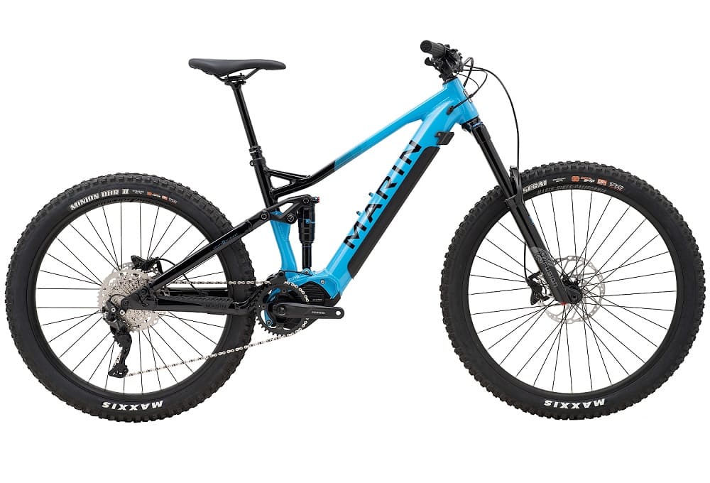 VTT Électrique Marin ALPINE TRAIL E 2023 Cyan Black