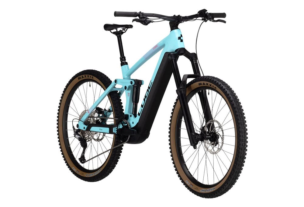 VTT Électrique Tout-Suspendu Cube Stereo Hybrid 160 HPC Race 750 27.5 Shimano Deore 12V 750 Wh 27.5" Gris Metal 2023 – Image 7