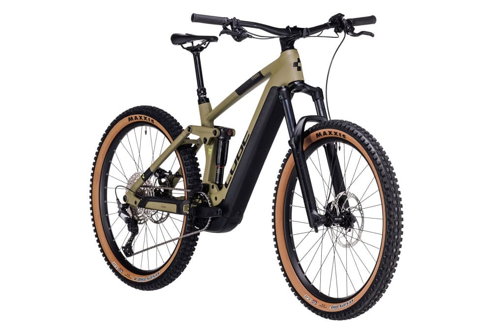 VTT Électrique Tout-Suspendu Cube Stereo Hybrid 160 HPC Race 750 27.5 Shimano Deore 12V 750 Wh 27.5" Gris Metal 2023 – Image 3