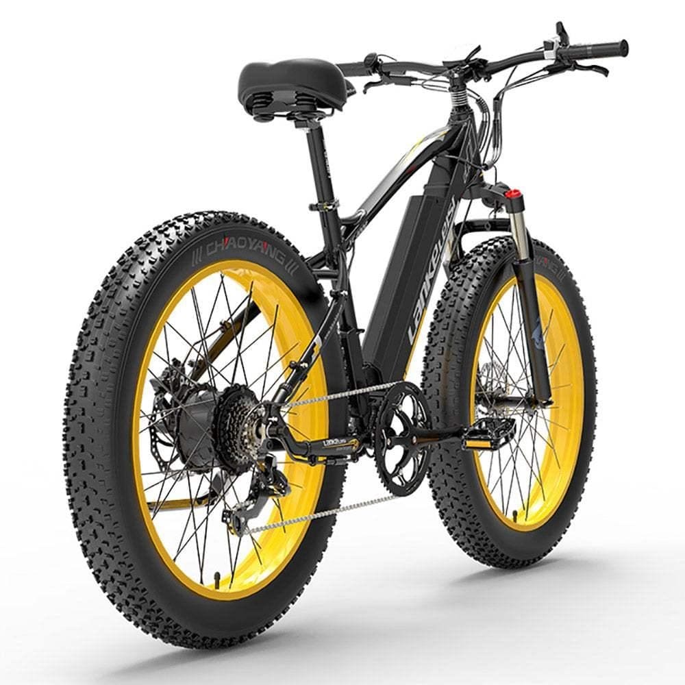 VTT électrique Lankeleisi XC4000 1000W 26" Fat Bike E-MTB 17.5Ah Batterie – Image 6