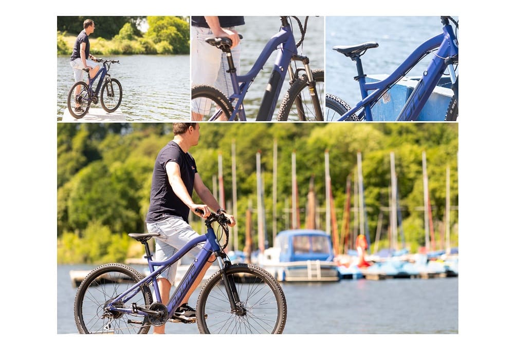 VTT semi rigide électrique 29" Adore Enforce Bleu 24 vitesses – Image 4