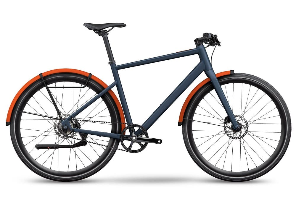 Vélo Électrique BMC 257 AL ONE POWDER STEEL BLUE Shimano Alfine 8