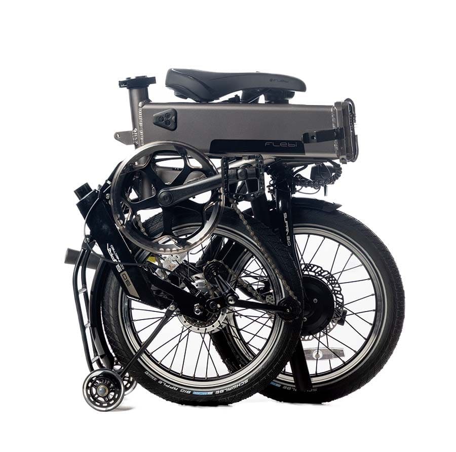 Vélo Electrique Pliant Flebi Supra v3.0+ gris – Image 3
