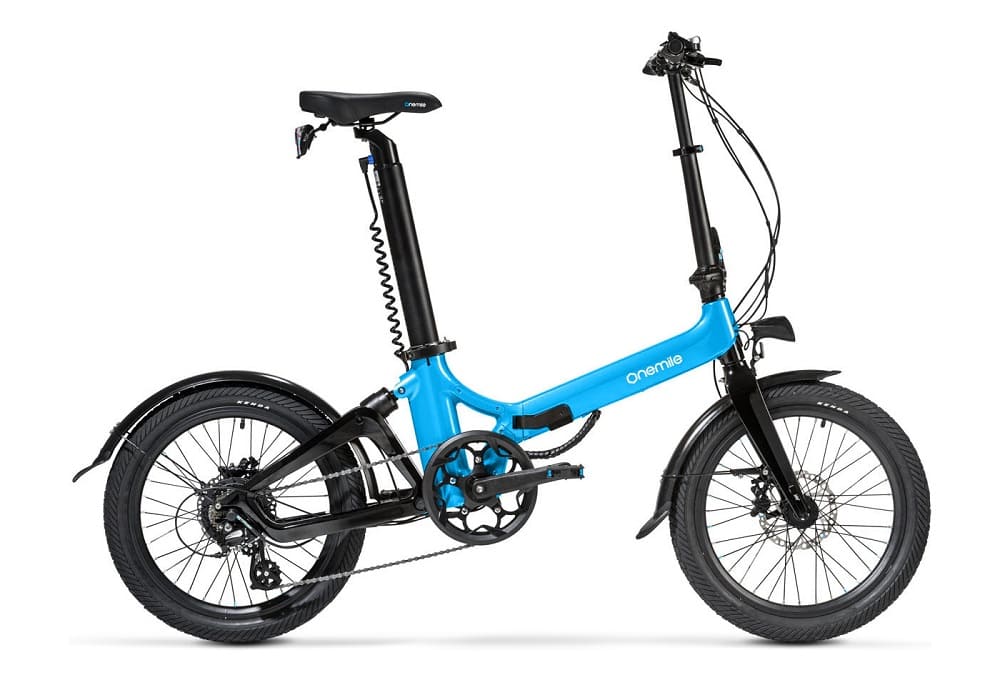 Vélo Pliant Électrique Onemile Nomad Shimano 7V 486Wh 20" Bleu 2022