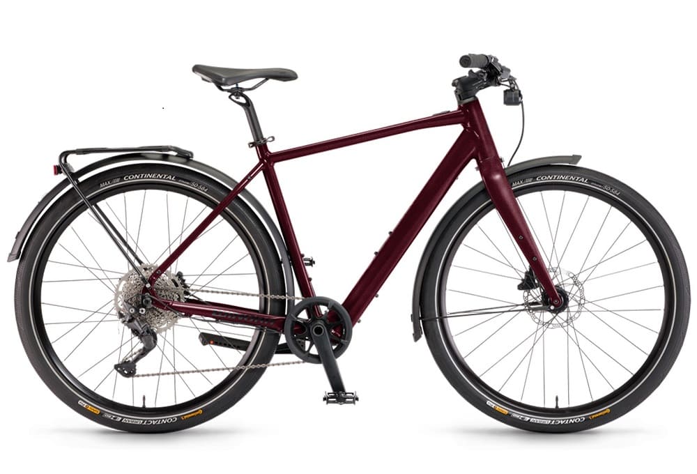 Vélo de Fitness Électrique Winora E-Flitzer Shimano Deore 10V 250 Wh 27.5" Rouge 2023