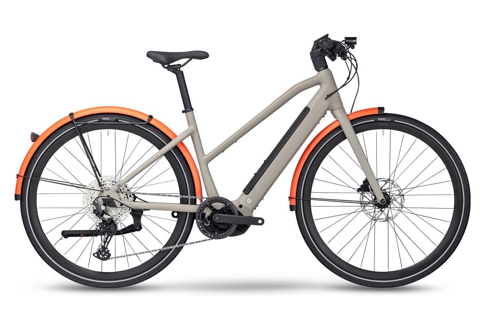 Vélo de Ville Électrique BMC 257 AMP AL Two ST Shimano Deore 12V 625 Wh 700 mm Beige Power Sand 2023