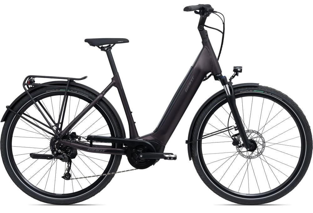 Vélo de Ville Électrique Giant Easy Entry DAILYTOUR E+ 3 RC Dash LDS 2023 Rosewood