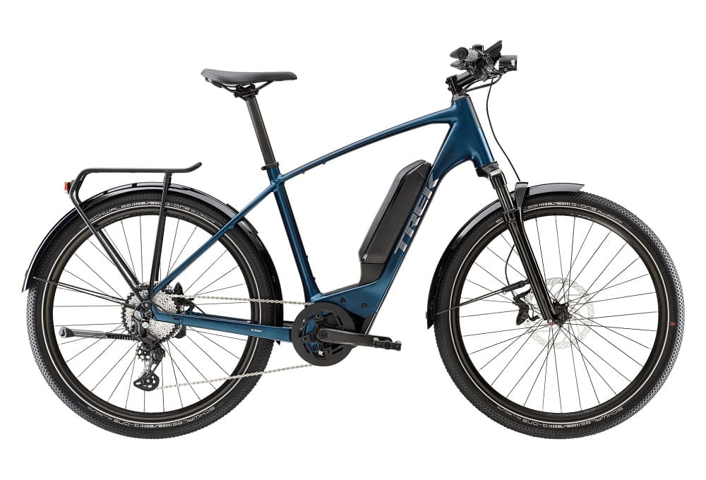Vélo de Ville Électrique Trek Allant+ 6 Shimano Deore 10V 545 Wh 650b Bleu 2023