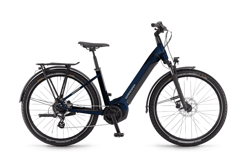 Vélo de Ville Électrique WINORA Yucatan 8 InTube 630Wh Monotube 2023
