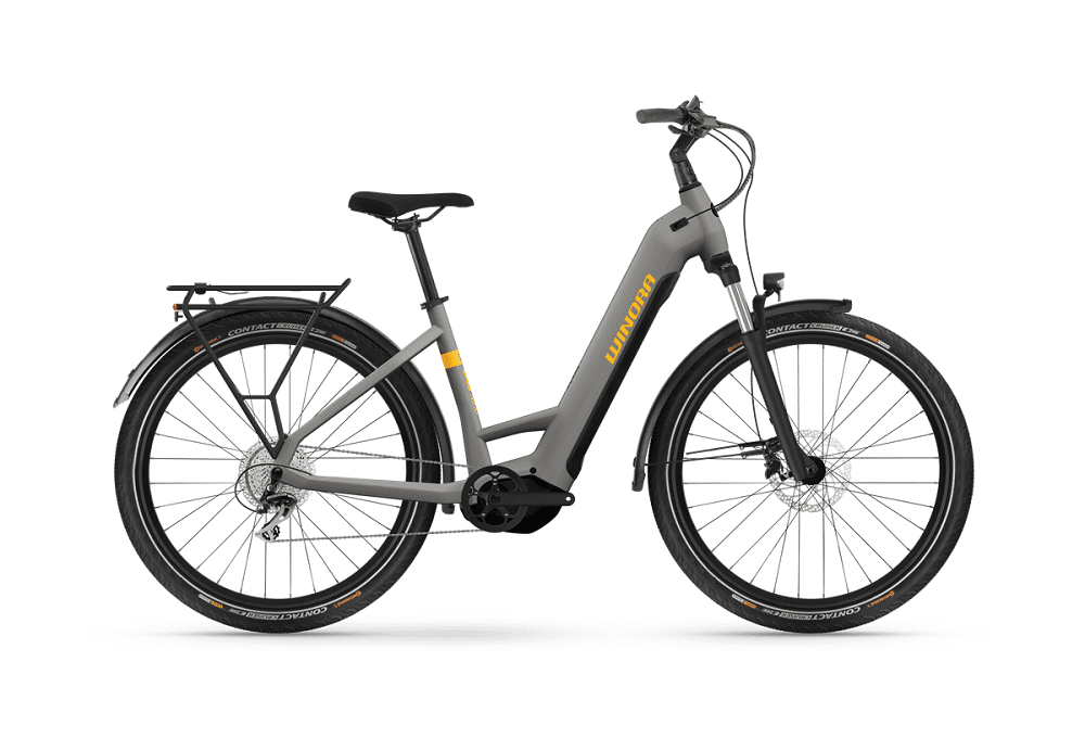 Vélo de Ville Électrique WINORA Yucatan X8 InTube 720 Wh Lowstep 2023