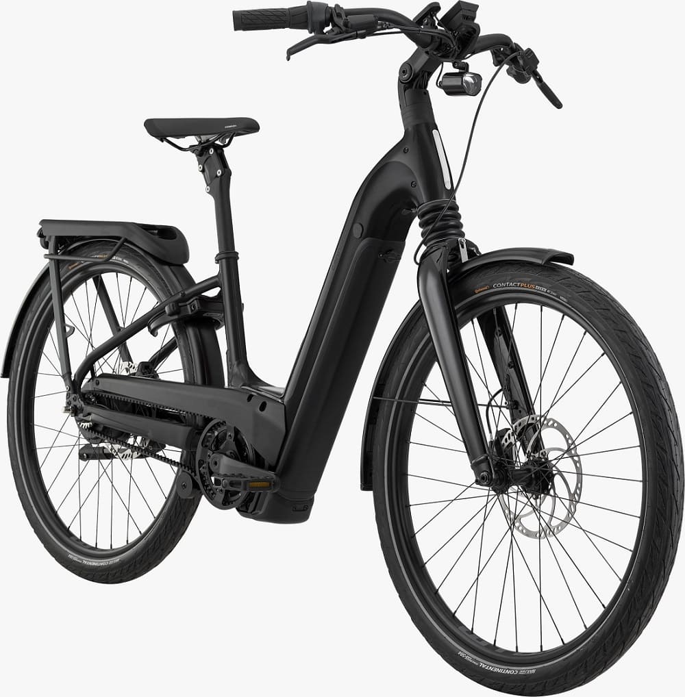 Vélo de ville Électrique Cannondale Mavaro Neo 1 Low StepThru Rouge – Image 5