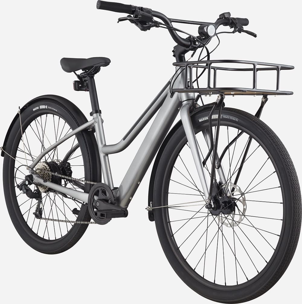 Vélo de ville Électrique Cannondale Treadwell Neo 2 EQ Remixte Gris – Image 2