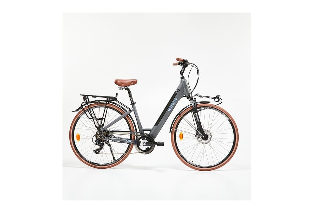 Vélo de ville Électrique EVERYWAY E250 GRIS 28" T44 WAYSCRAL