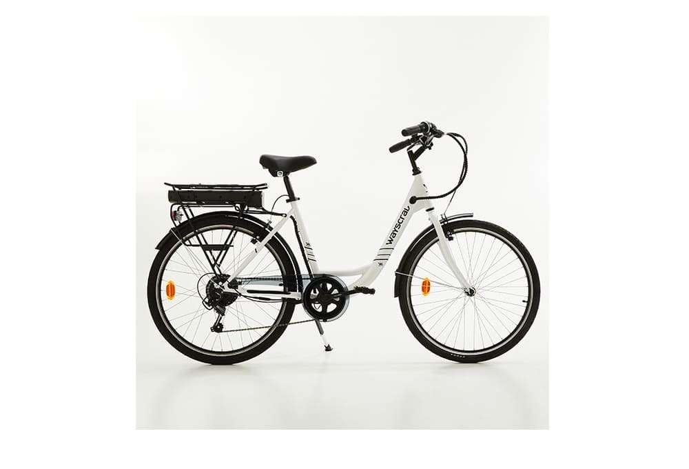 Vélo de ville Électrique EVERYWAY E50 BLANC 26" WAYSCRAL