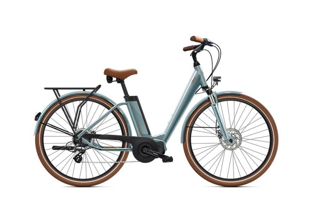 Vélo de ville électrique O2feel iVog City Up 4.1 Blanc – Image 2