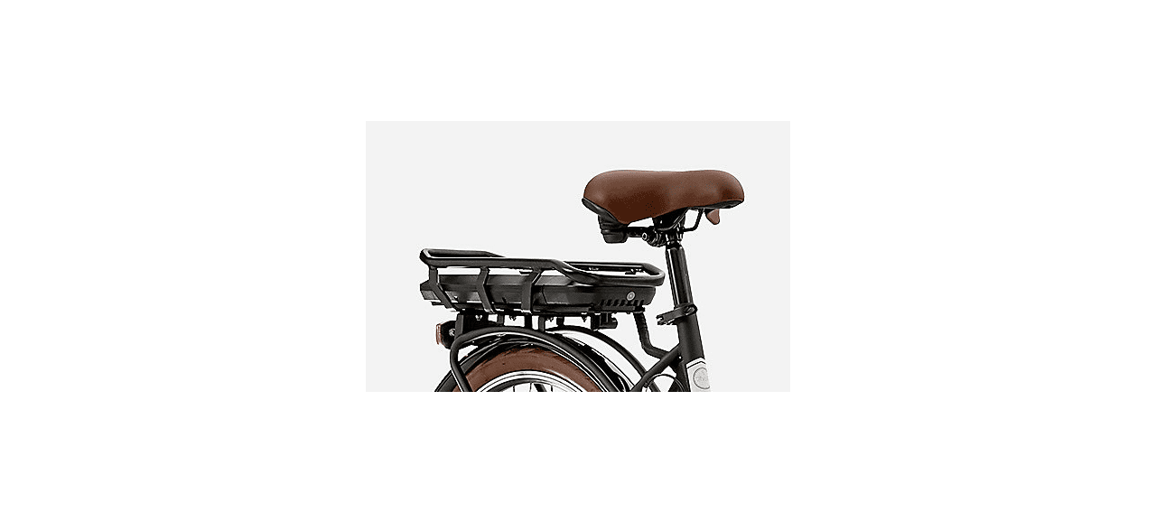 Vélo de ville électrique adulte NAKAMURA E-City 50 NOIR – Image 3
